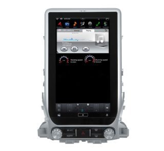 Toyota Land Cruiser 2016 + Android Monitor Tesla Style