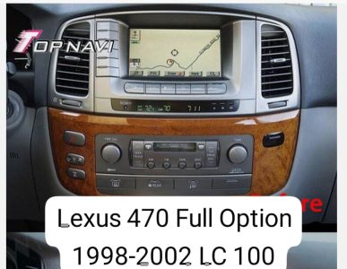 Lexus 470 1998-2002 Android Monitor