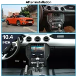 Ford Mustang 2014 – 19 Android Monitor Tesla Style - Image 8