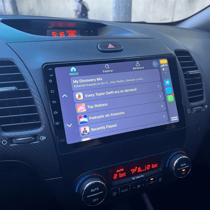 Kia Cerato 2013 – 18 Android System With Frame - Image 1
