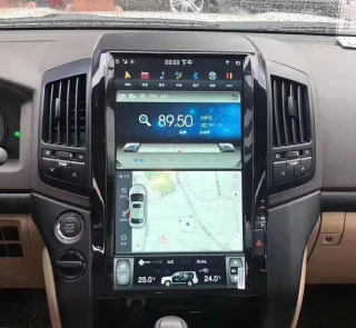 Toyota Land Cruiser 16 – 2020 Android Monitor Tesla Style JBL