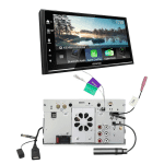 Kenwood DMX-5020BTS Digital Media AV Receiver, With 6.8" Capacitive Touch Panel, Bluetooth, Apple CarPlay, Android Auto, DAB+(Used) - Image 5