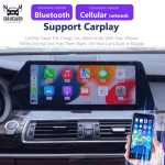 12.3 Inch BMW Android Screen | Full Fit for BMW X3 | 4GB RAM + 64GB ROM | CarPlay & Android Auto | GPS Navigation | Anti-Glare QLED Display | Alloy Body | DSP Sound - Image 3