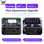 12.3 Inch BMW Android Screen | Full Fit for BMW X3 | 4GB RAM + 64GB ROM | CarPlay & Android Auto | GPS Navigation | Anti-Glare QLED Display | Alloy Body | DSP Sound - Image 2