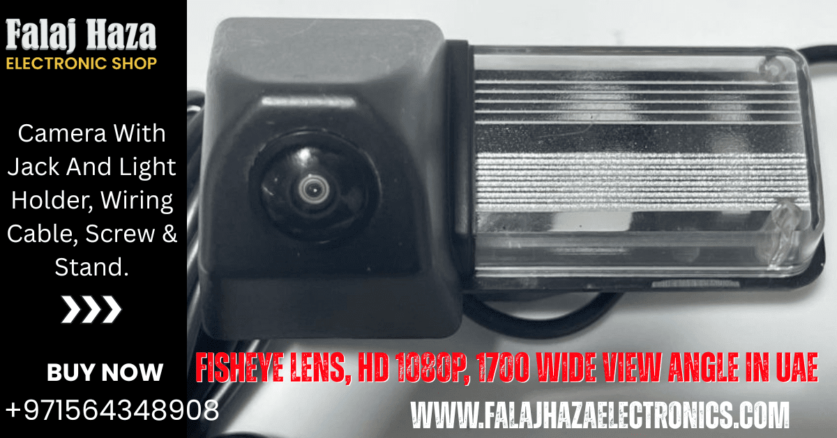 Fish eye lens Camera of Land Cruser
