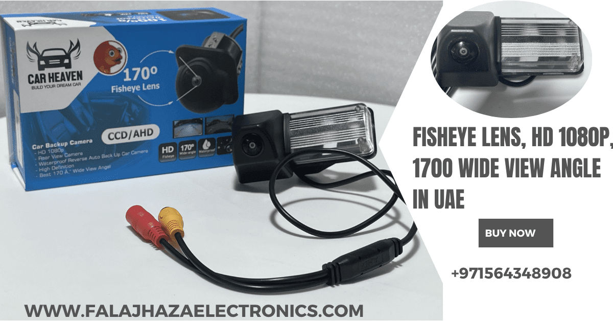 Fisheye Lens, HD 1080p, 170o Wide view angle in UAE