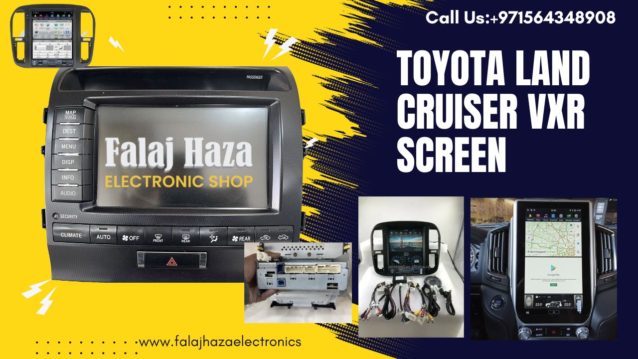 Toyota Land Cruiser VXR screen
