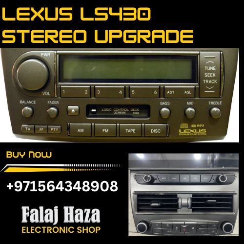 Lexus LS430 Stereo Upgrade