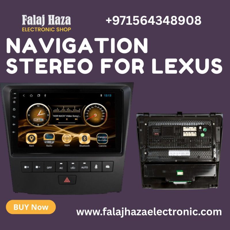 Navigation Stereo for Lexus