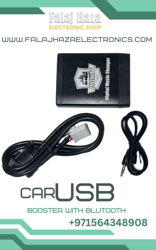 Car USB Booster With Blutooth