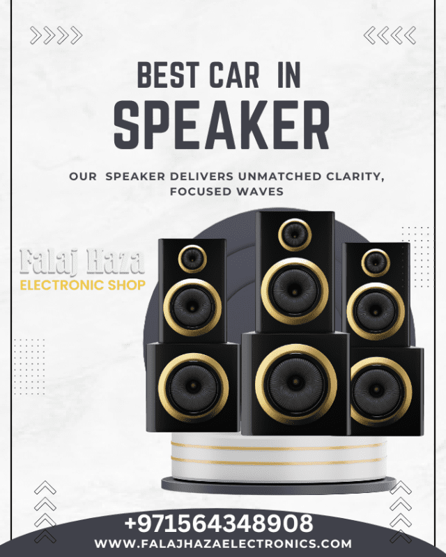 Best Car Speakers in UAE