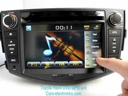 Toyota RAV4 Rear DVD Player