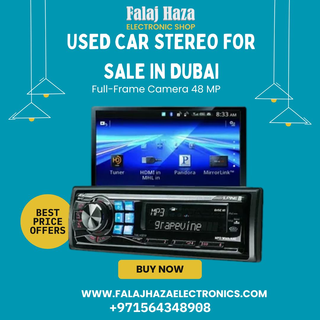 Used Car Stereo for Sale in Dubai