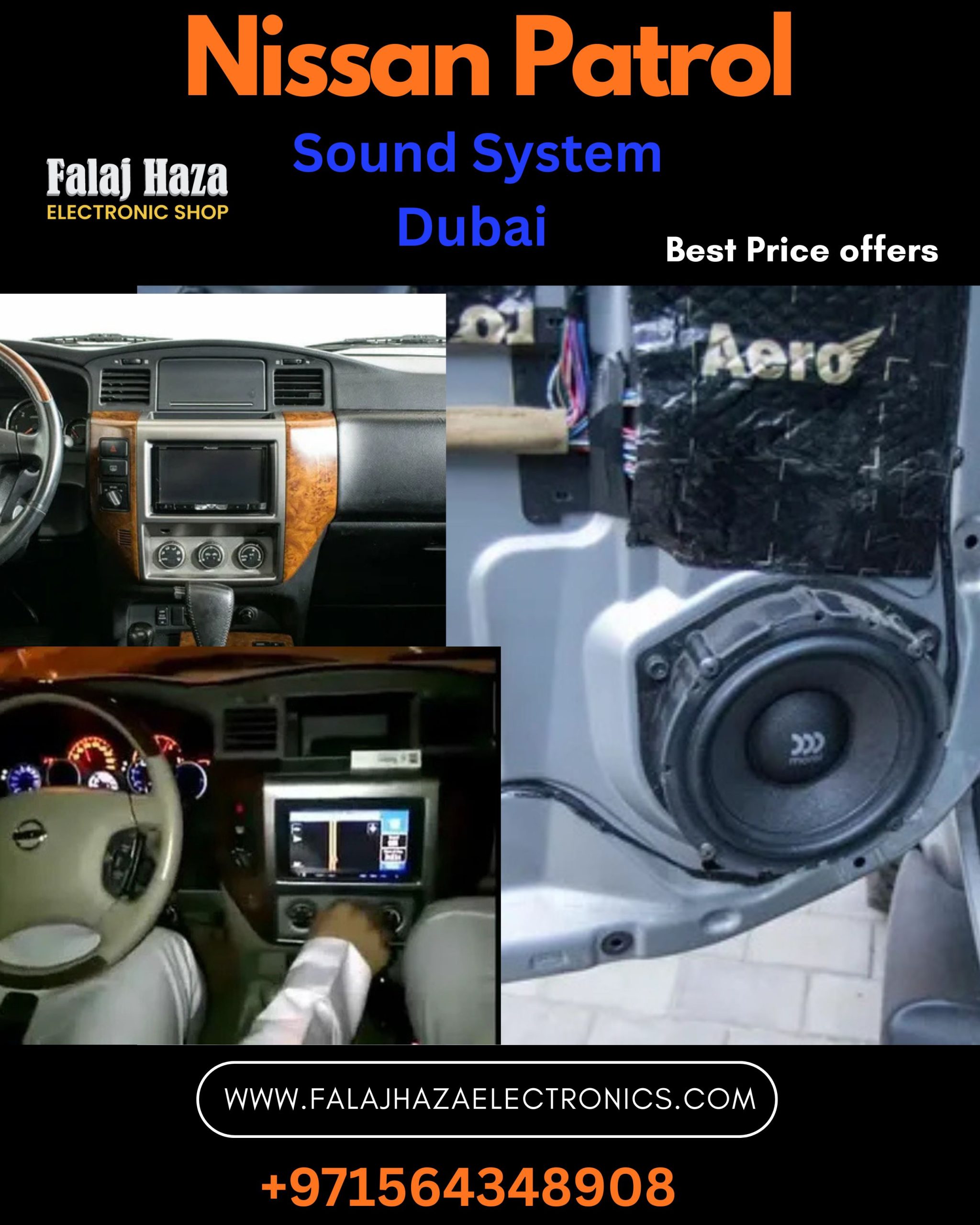 Nissan Patrol Sound System Dubai