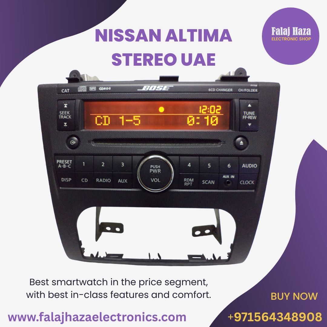 Nissan Altima Stereo UAE