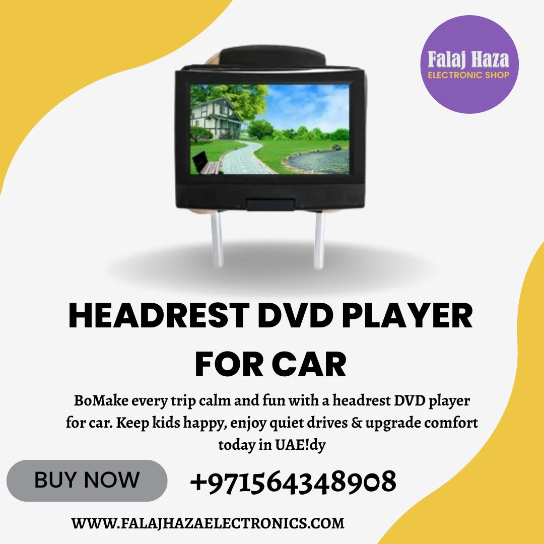 Headrest DVD Player for Car