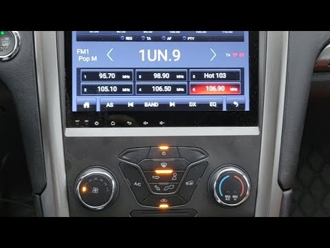 Ford Fusion Touch Screen
