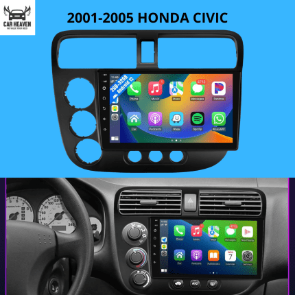 Upgrade Your Ride with Android 12 Car Stereo for 2001-2005 Honda Civic - Powerful Performance