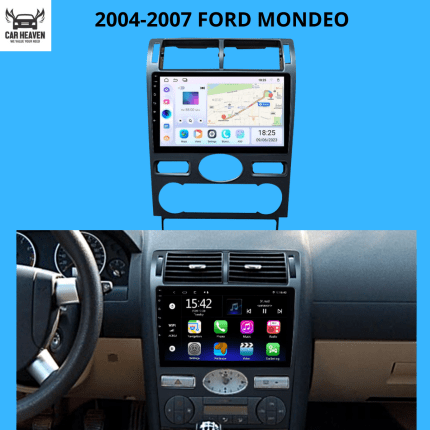 Ford Mondeo (2004-2007) Android Screen Upgrade – 9-inch Display, Android OS, Apple CarPlay, GPS, Bluetooth (WIFI, 4G)