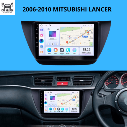 MITSUBISHI LANCER (2006-2010) 9-Inch Android Stereo – GPS, Bluetooth, Wireless CarPlay & Android Auto