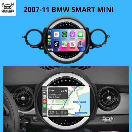 BMW MINI (2007-2011) 10.25-Inch Android 10 Car Stereo with Wireless Apple CarPlay & Android Auto - 4GB+64GB
