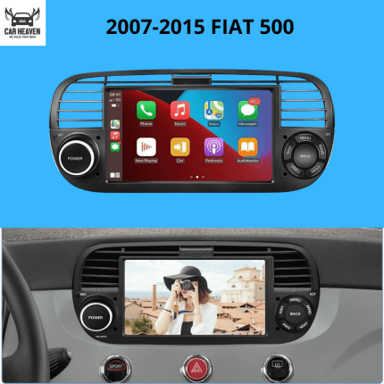 FIAT 500 (2007-2015) Android Car Stereo Upgrade - 7-Inch Touchscreen