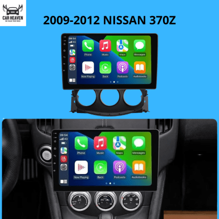 NISSAN 370Z (2009-2012) 9-Inch Android Car Stereo – CarPlay & Android Auto