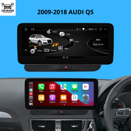 AUDI Q5 (2009-2018) 10.1-Inch Android Car Stereo with Wireless CarPlay & Android Auto