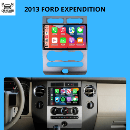 2013 FORD EXPEDITION Android 10 Car Stereo Upgrade - 9-Inch Screen, CarPlay & Android Auto, 4GB+64GB