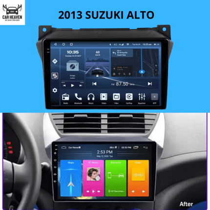 SUZUKI ALTO (2013) 9-Inch Android CarPlay & Android Auto Stereo – Upgrade Your Ride
