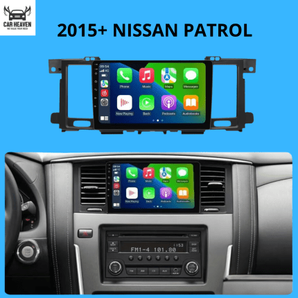NISSAN PATROL (2015+) Android 10 Car Stereo Upgrade - 9-Inch Screen, CarPlay & Android Auto