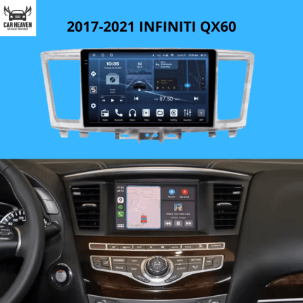 2017-2021 INFINITI QX60 Android Car Stereo Upgrade - 8-Inch Screen, Android 10, CarPlay & Android Auto