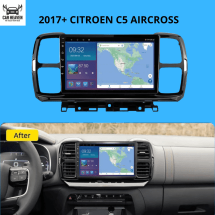 CITROEN C5 AIRCROSS (2017+) 9-Inch Android Car Stereo – CarPlay & Android Auto