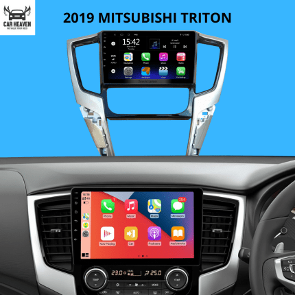 2019 MITSUBISHI TRITON Android 10 Car Stereo Upgrade - 10 Inch Screen, CarPlay & Android Auto