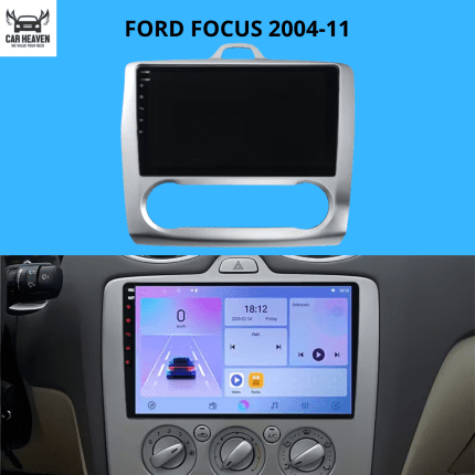 FORD FOCUS (2004-2011) 9-Inch Android Car Stereo - Android 10, CarPlay & Android Auto
