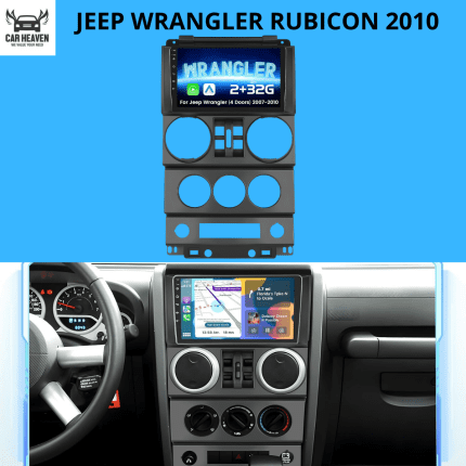 JEEP WRANGLER (2017-2018) 7-Inch Android 10 Car Stereo – 2GB+32GB