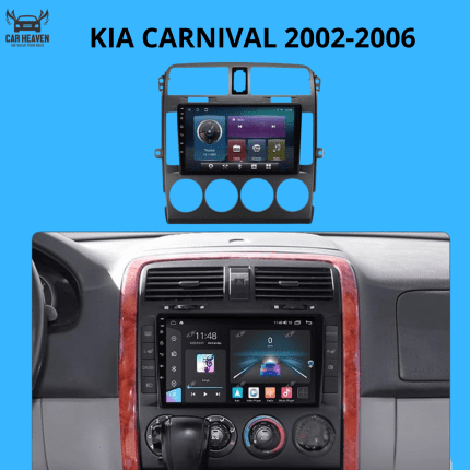 KIA CARNIVAL 2002-2006 9-Inch Android Car Stereo Upgrade