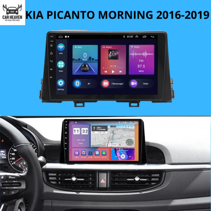 KIA PICANTO MORNING (2016-2019) Android Car Stereo Upgrade - 8-Inch Display
