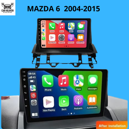 MAZDA 6 (2004-2015) 9-Inch Android Car Stereo – Apple CarPlay & Android Auto