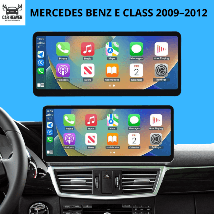 MERCEDES BENZ E CLASS (2009-2012) 10.25-Inch Android Car Stereo - Wireless Apple CarPlay & Android Auto