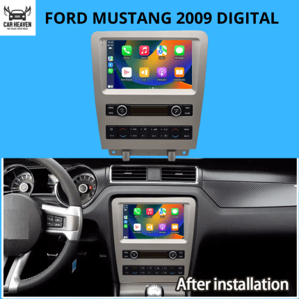 FORD MUSTANG (2005-2009) 9-Inch Android Car Stereo – CarPlay & Android Auto